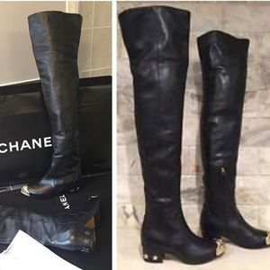 chanel boots